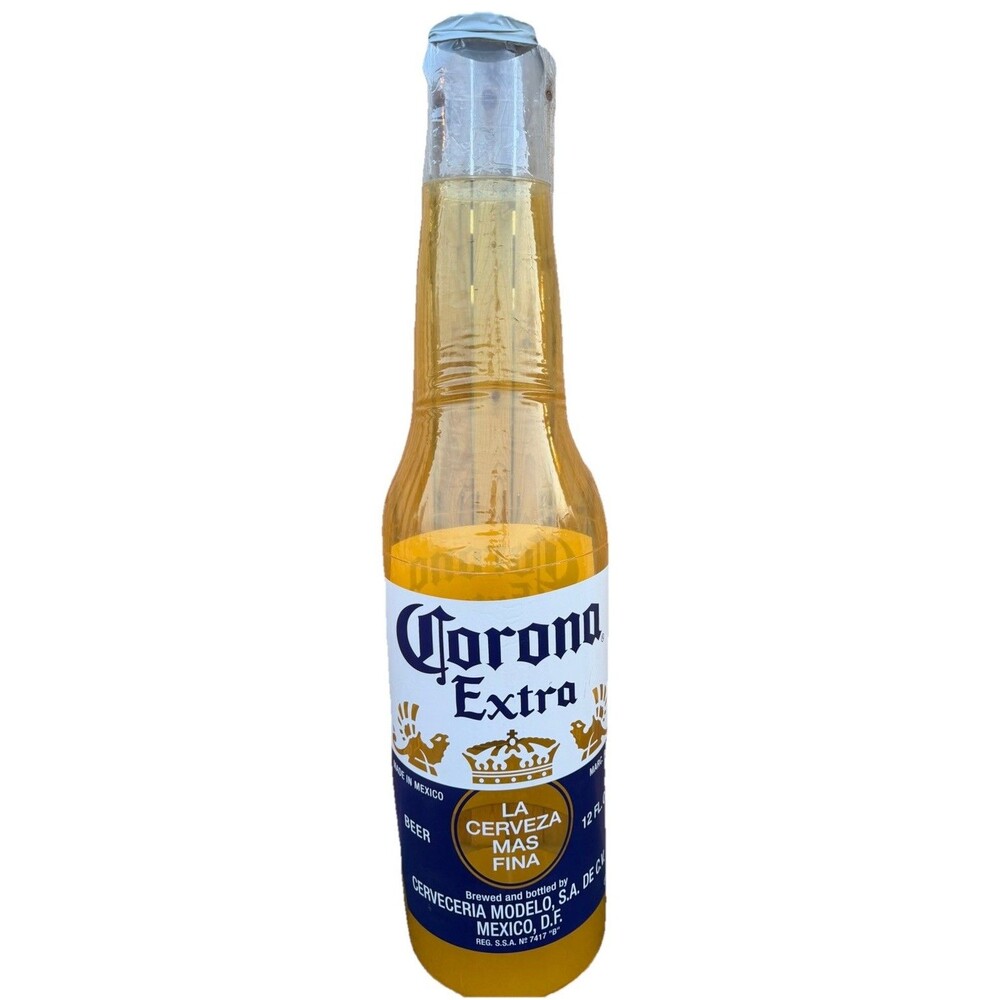 Corona Extra Cerveza Blow Up Bottle Mancave Beach Party 6 Ft Tall